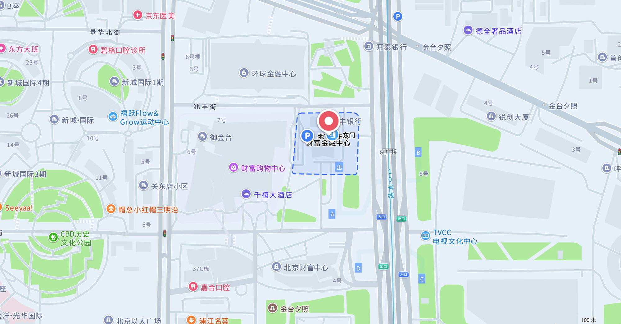 环商通北京总部位置地图